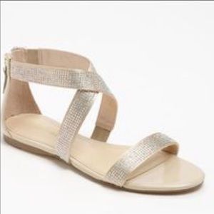 Enzo Angiolini crystal sandals